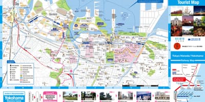 Карта Јокохама атракције