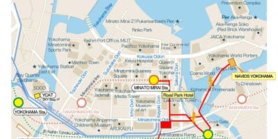 Минато Мирай 21 мапи